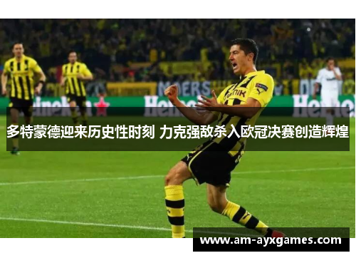 多特蒙德迎来历史性时刻 力克强敌杀入欧冠决赛创造辉煌